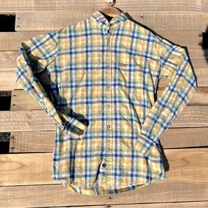 Men’s Rasscall long sleeve button down tee shirt Size L